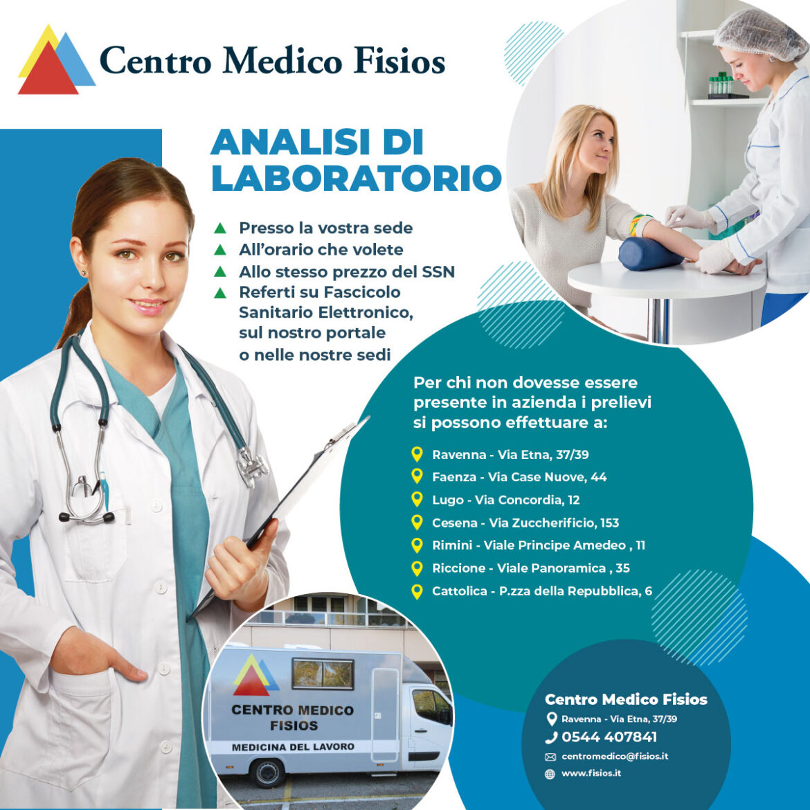 Analisi di laboratorio - Centro Medico Fisios